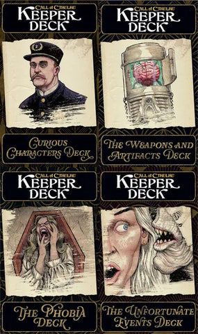 Call of Cthulhu 7th Edition: Keeper Decks 2nd edition (release date 18th September)