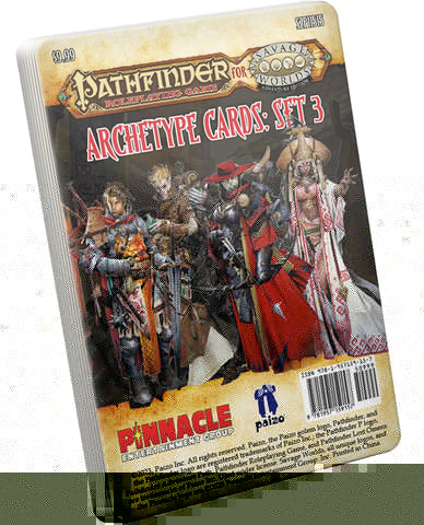 Pathfinder for Savage Worlds: Archetype Cards Set 4